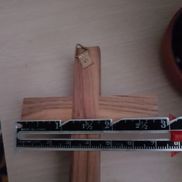 Vintage wooden cross with the crucifix - Picture 7 of 7